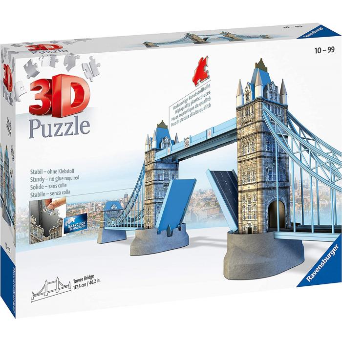 Ravensburger Tower Bridge 3d Puzzle 216 Pieces